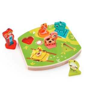 Puzzle Musical de la Granja de Madera