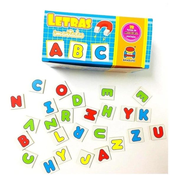 Letras Imantadas de Madera