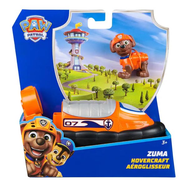 Paw Patrol - Vehiculo Basico con Figura de Zuma