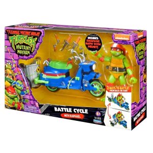 Las Tortugas Ninjas Muttant Mayhem Motocicleta con Rafael