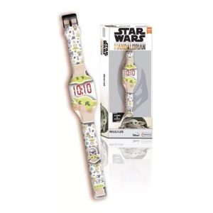 Reloj Pulsera Led Star Wars Mandalorian