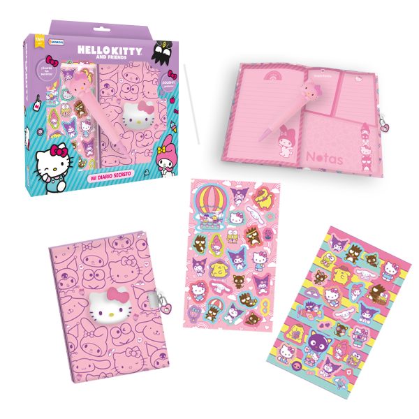 Diario Secreto Hello Kitty
